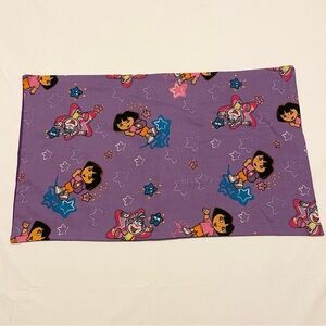 Dora The Explorer Pillowcase Homemade 21” x 12.5” Pillow Case